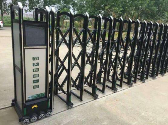 邢臺出安智能伸縮門讓恒大山水城顯得更有個性