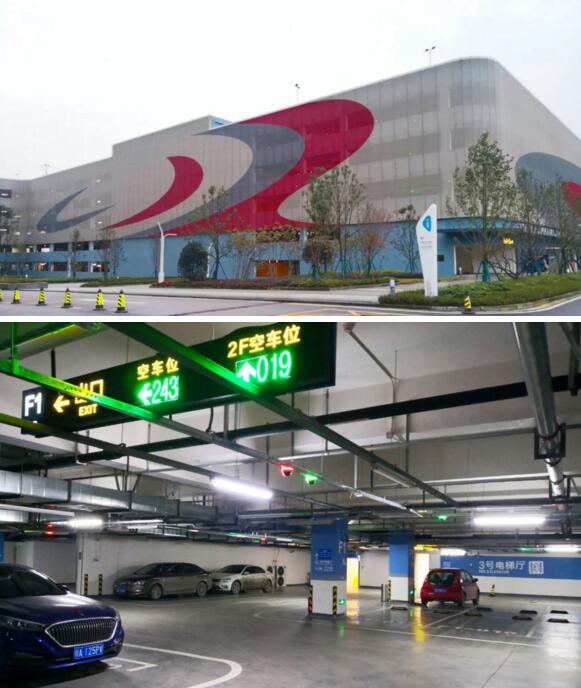 道爾智控7000+視頻車位引導(dǎo)、20進(jìn)20出恭三設(shè)備入駐成都都江堰萬達(dá)文化旅游城