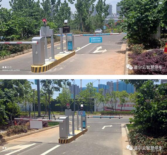 公園出入口均選用道爾簡III車牌識別系統(tǒng)設備