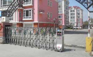 德陽旌城一品伸縮門案例