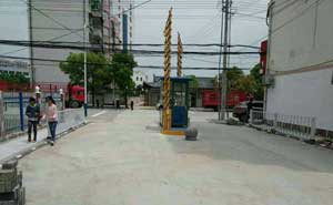 黃岡英山富和花園?錦繡天城柵欄道閘案例