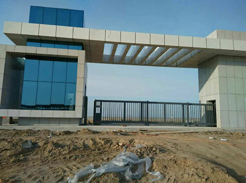 呼倫貝爾出安智能伸縮門進駐呼倫貝爾安全廳培訓(xùn)中心