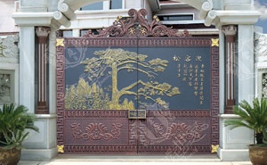 庭院別墅大門 - 鋁藝庭院門-JT-DM002