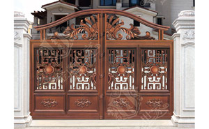 庭院別墅大門 - 鋁藝庭院門-JT-DM004