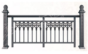鋁藝護(hù)欄 - 鋁藝護(hù)欄-JT-YT201