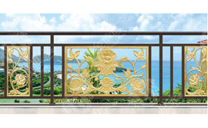 鋁藝護欄 - 鋁藝護欄-JT-YT212