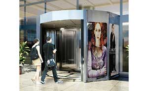 旋轉門 - KAP100-廣告門