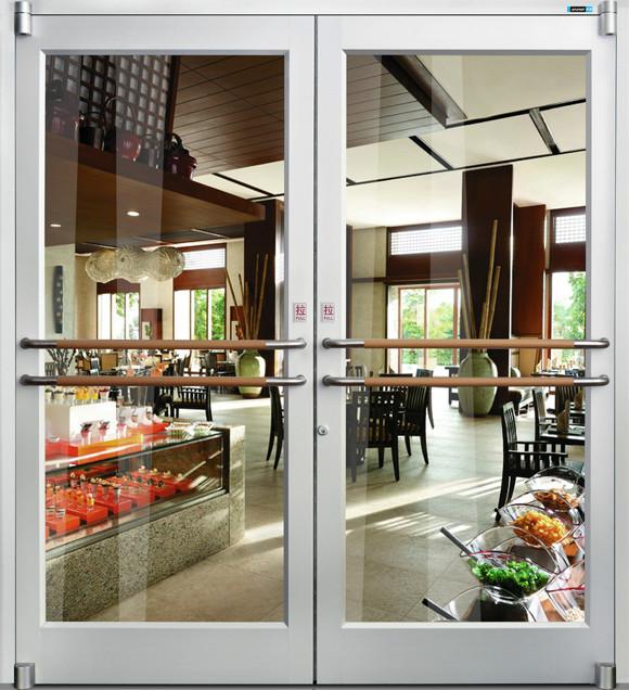 張家口出安智能肯德基門為眾信首府大門口添上色彩