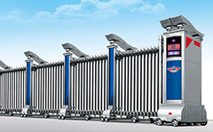 熱烈祝賀達州出安電動門進駐渠縣中學