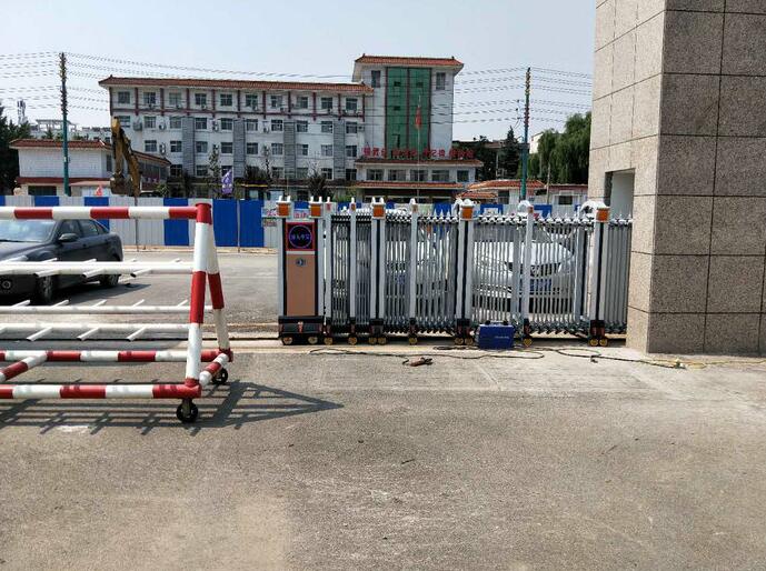 國(guó)網(wǎng)濮陽(yáng)供電公司電動(dòng)伸縮門案例 - 中出網(wǎng)-智能出入口與停車充電門戶