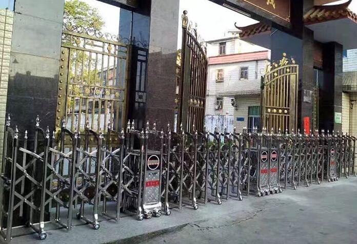 熱烈祝賀婁底出安智能電動伸縮門進駐婁底曾國藩故居