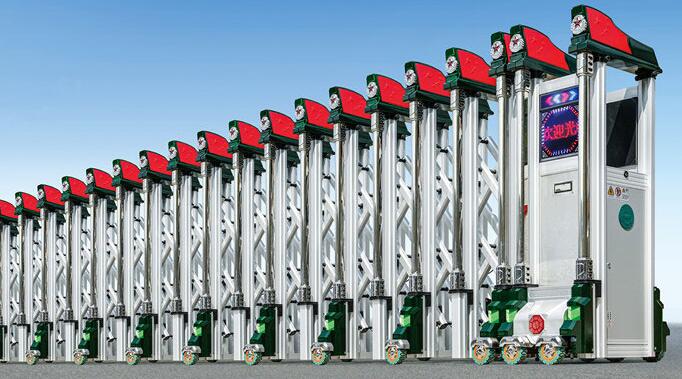 衡水出安智能伸縮門(mén)成功牽手錦繡前城