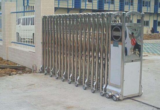 撫順自動伸縮門出現(xiàn)關(guān)不攏應(yīng)該怎么處理？