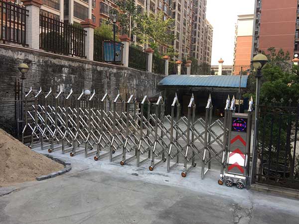 喜迎運城出安智能電動伸縮門進(jìn)駐運城溫泉雅居