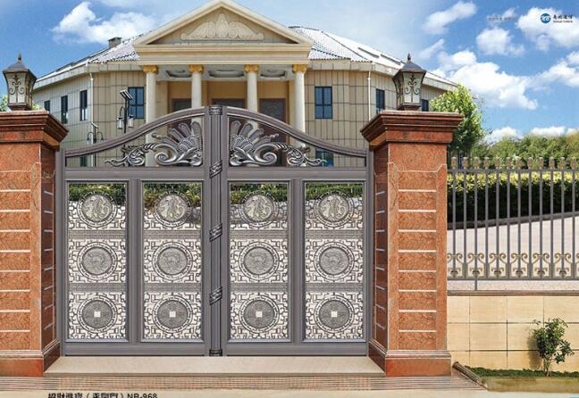 慶賀山西運城制版集團股份有限公司選用運城出安智能別墅大門