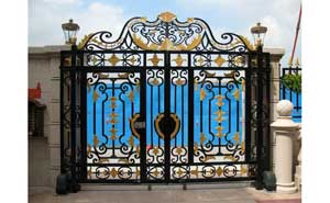 運(yùn)城恒大綠洲別墅大門案例