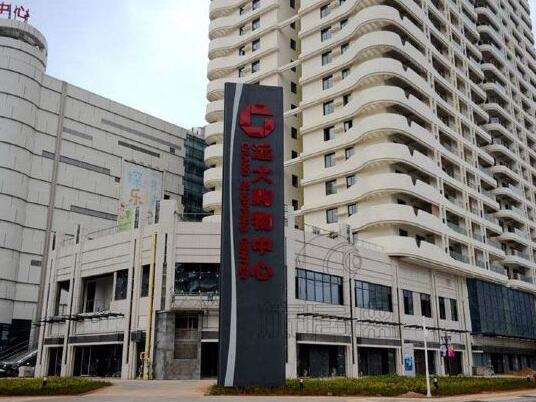 海口簡(jiǎn)寓民宿遠(yuǎn)大店大門(mén)口升降柱支持單位?？诔霭仓悄?