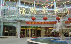 海口五指山福德萊大酒店旋轉(zhuǎn)門案例