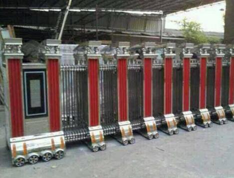 鴻鼎名座采購(gòu)衢州出安智能電動(dòng)伸縮門