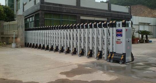 衢州出安智能伸縮門成功落地衢州市建設(shè)職業(yè)學(xué)校