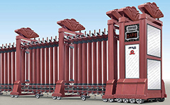 熱烈祝賀自貢出安電動門進駐依諾家具加工廠