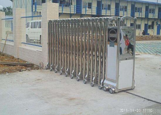 舟山出安智能伸縮門給龍舟山公園項目不一樣的體驗