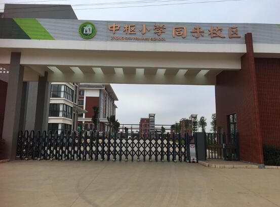 麗水出安智能伸縮門點(diǎn)綴中樞小學(xué)