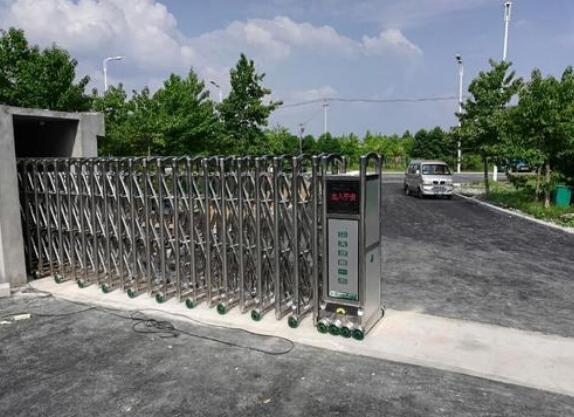 感恩新鴻·國悅府選擇了麗水出安智能伸縮門