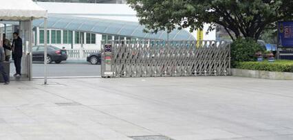 新湖國(guó)際采購(gòu)麗水出安智能伸縮門