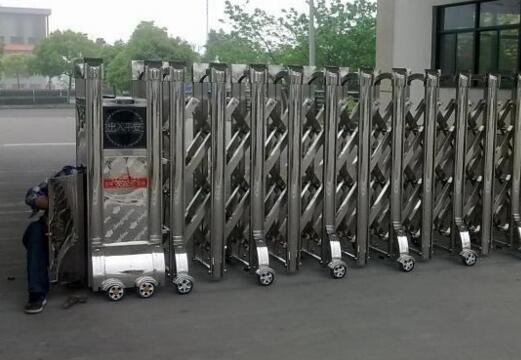 麗水出安智能電動伸縮門成功牽手浙江省麗水市藍天制筆有限公司