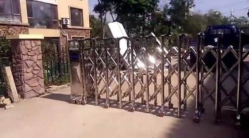 寶業(yè)·花街風情項目電動伸縮門支持麗水出安智能