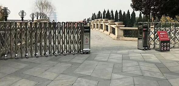 華東醫(yī)藥麗水有限公司采購了麗水出安智能電動伸縮門