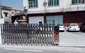 撫州君達公司伸縮門案例