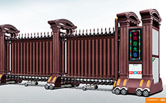 熱烈祝賀眉山出安電動門進駐丹棱縣華敬門窗廠