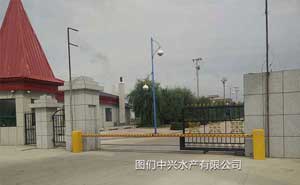 延安圖們中興水產(chǎn)有限公司直桿道閘案例