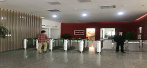 北京58同城辦公樓通道閘機(jī)案例