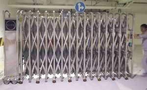 慶賀廣安出安智能電動伸縮門進駐廣安棗山佳霖建工集團