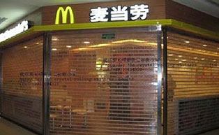 成都卷簾門(mén)工程案例：成都麥當(dāng)勞