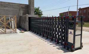 漯河建業(yè)?西城森林半島電動(dòng)伸縮門案例