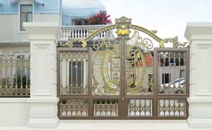 鋁藝大門(mén) - 盧浮魅影·皇族-LHZ-17115