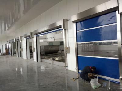 四川恒星食品有限公司快速門工程案例 - 中出網(wǎng)-智能出入口與停車充電門戶