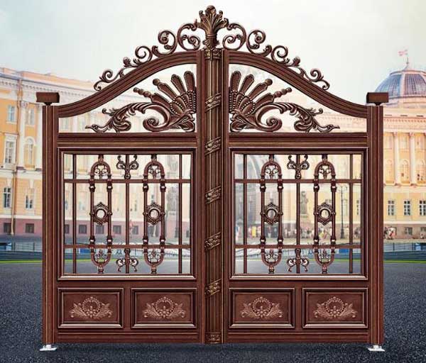 毫州井坤?皇家公館別墅大門(mén)案例 - 中出網(wǎng)-智能出入口與停車(chē)充電門(mén)戶(hù)