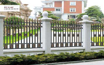 鋼藝護欄圍欄WL-6007