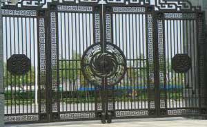 上海綠洲千島別墅開(kāi)門機(jī)案例