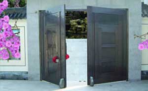 吳江橫扇獨(dú)院豪宅開(kāi)門機(jī)案例