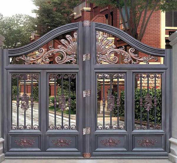 潮州紅樹灣鋁藝大門案例 - 中出網(wǎng)-智能出入口與停車充電門戶