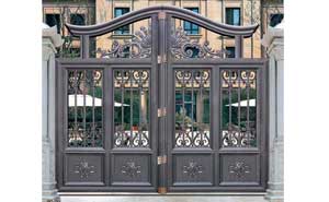 潮州恒大城鋁藝大門案例