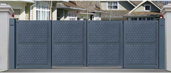 河源恒大濱江左岸懸浮折疊門案例 - 中出網(wǎng)-智能出入口與停車充電門戶