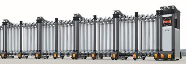 安康出安智能伸縮門進駐深匯仕府大院工程