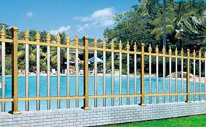 鋁藝護(hù)欄 - FGL 護(hù)欄 03（鈦金色）